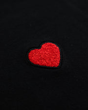 Small Heart T-Shirt - Black