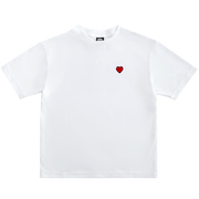 Small Heart T-Shirt - White