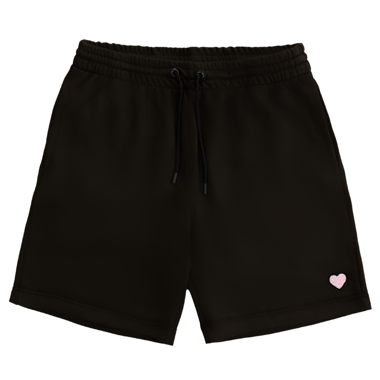 Small Heart Shorts - Brown