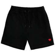 Small Heart Shorts - Black
