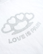 Love is Pain T-Shirt - White
