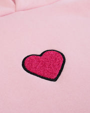 Heart Hoodie - Pink